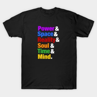 Helvetica Infinity Stones T-Shirt